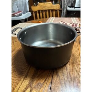All-Clad‎ LTD 6 Quart Stock Pot Black Anodized Dutch Oven Cookware